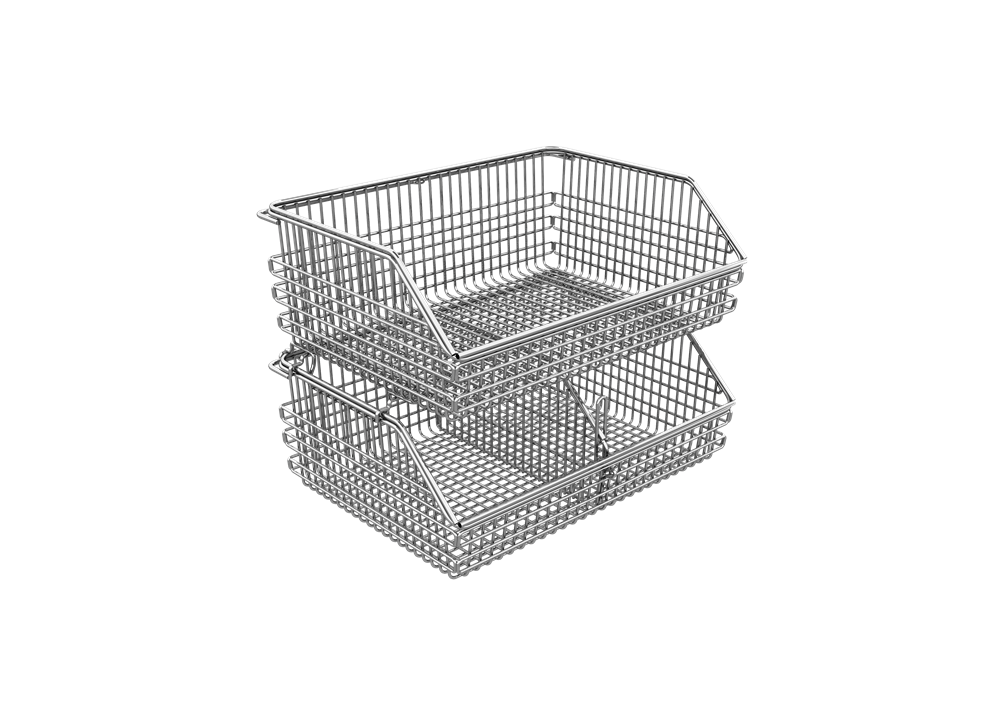 Nimble Stacker Pair for Wire Baskets