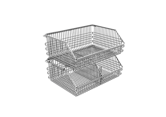 Nimble Stacker Pair for Wire Baskets