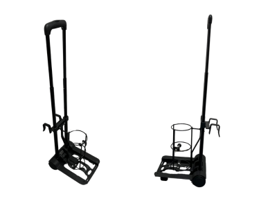 C Size Oxygen Cylinder Trolley with Bed Hooks