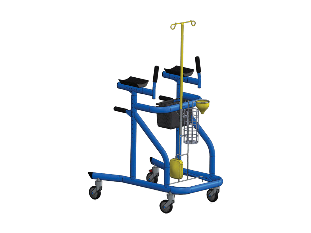 Titan Patient Walking Tutor Blue