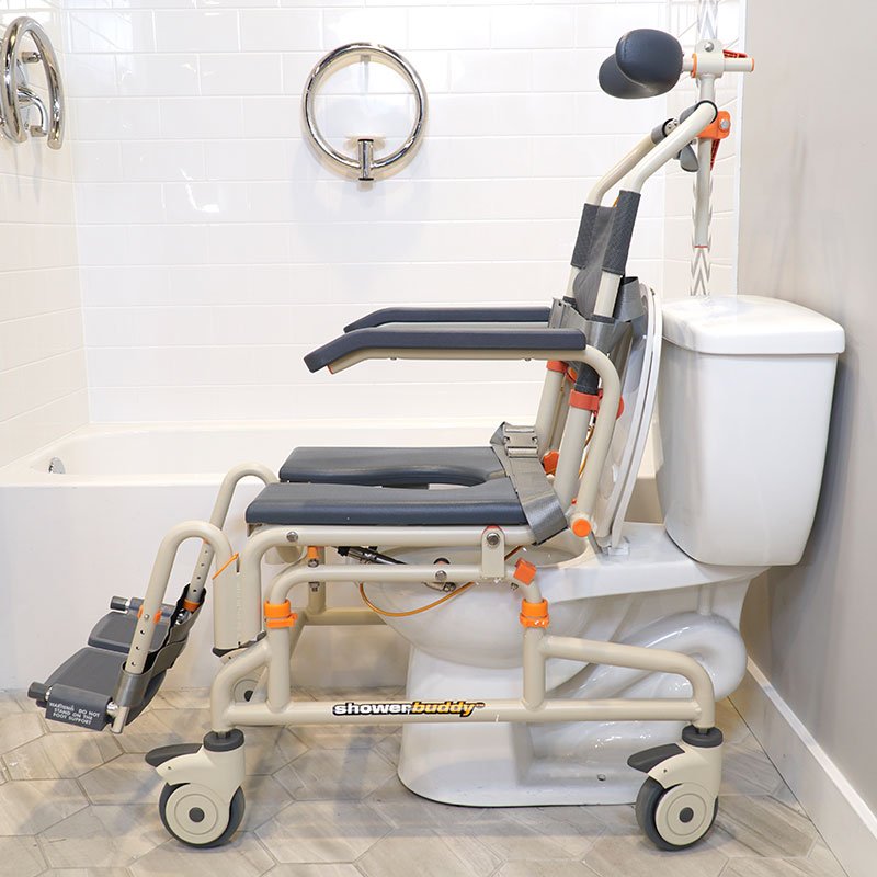 ShowerBuddy Roll-in Tilt Shower Commode