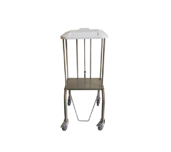 Triple OHS Soiled Linen Trolley with Lid